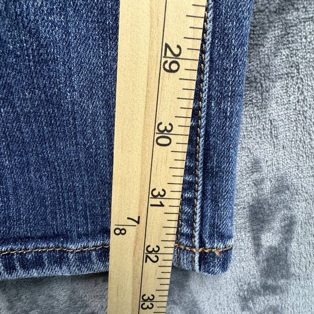 Venus Denim‎ Skinny Jeans Women's 9 Long Blue Medium Wash - Picture 3 of 11